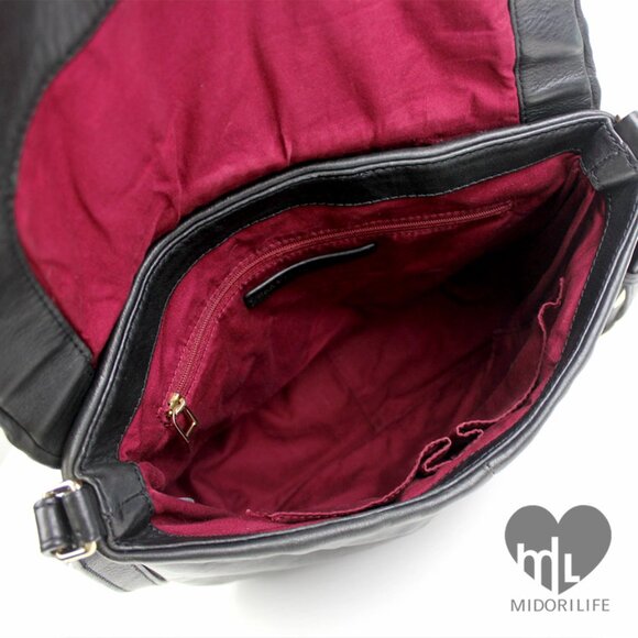 MARC BY MARC JACOBS Vintage Marchive Leather Messenger Bag - Picture 7 of 12